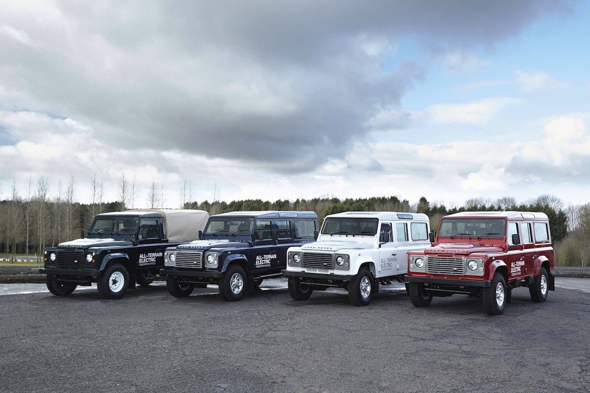 Land Rover Defender eléctrico en desarrollo