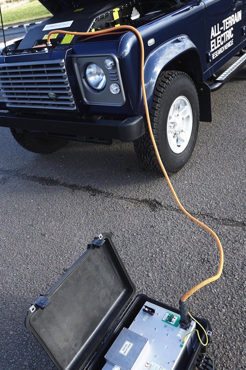 Land Rover Defender eléctrico en desarrollo