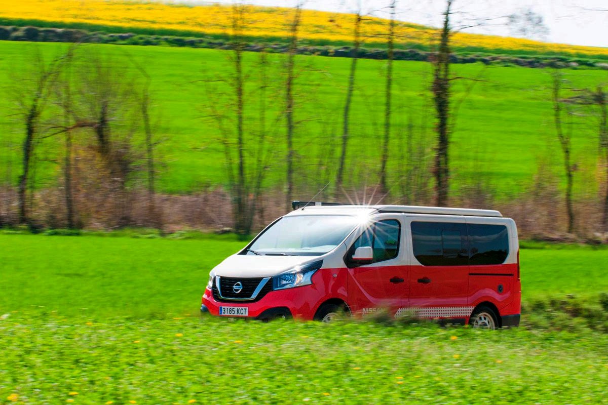 Nissan lanza las versiones camper del NV200, e-NV200 y NV300