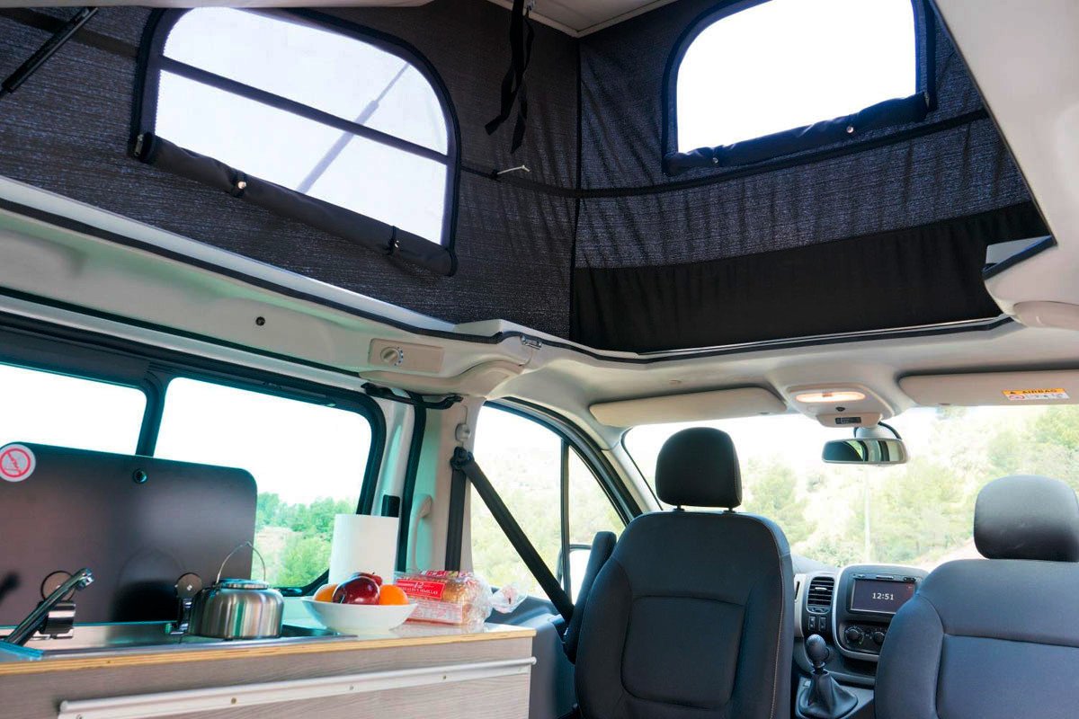 Nissan lanza las versiones camper del NV200, e-NV200 y NV300