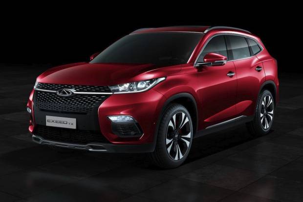 El SUV chino híbrido Exeed TX podría llegar a Europa