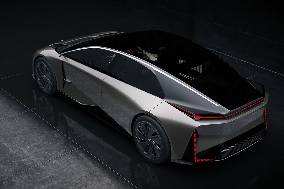 Son prototipos Lexus, pero uno de ellos verá la luz con este aspecto tan futurista
