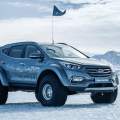 Video: Hyundai Santa Fe, primer coche de serie en cruzar la Antártida