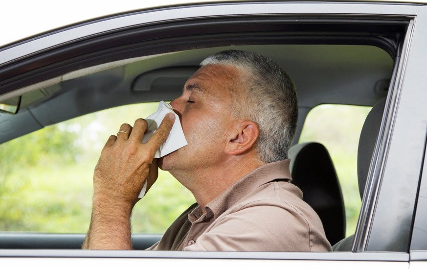 Consejos para conductores con alergia