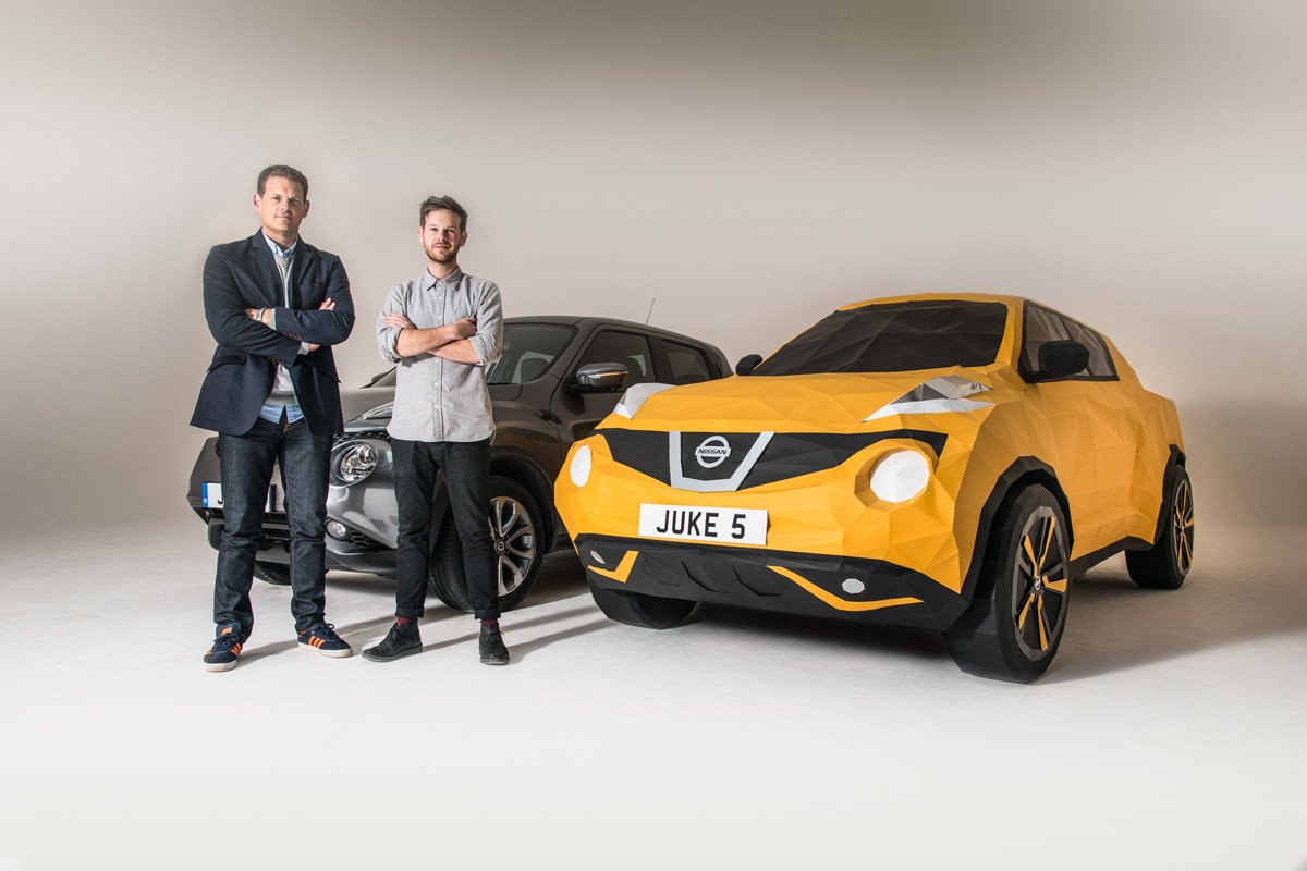 Vídeo: Nissan crea un Juke de papiroflexia por su quinto aniversario