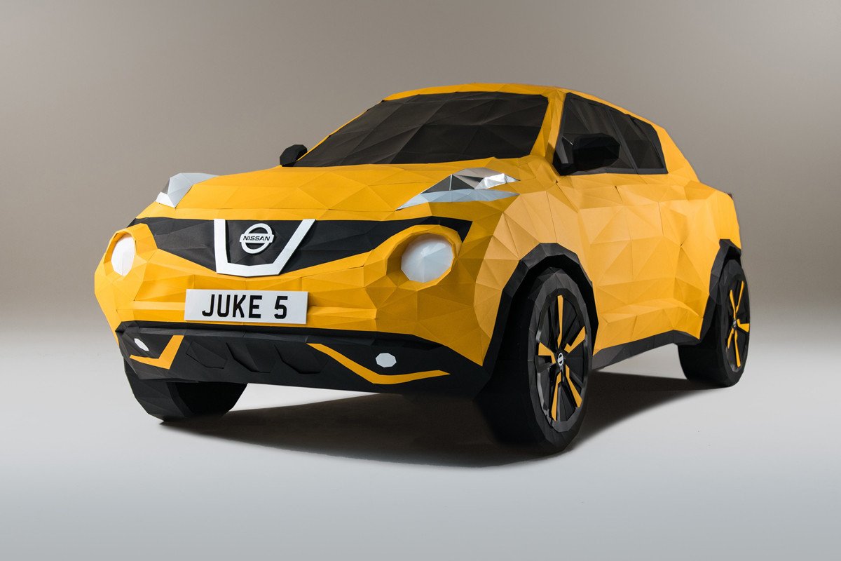 Vídeo: Nissan crea un Juke de papiroflexia por su quinto aniversario
