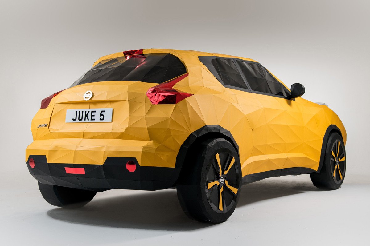Vídeo: Nissan crea un Juke de papiroflexia por su quinto aniversario