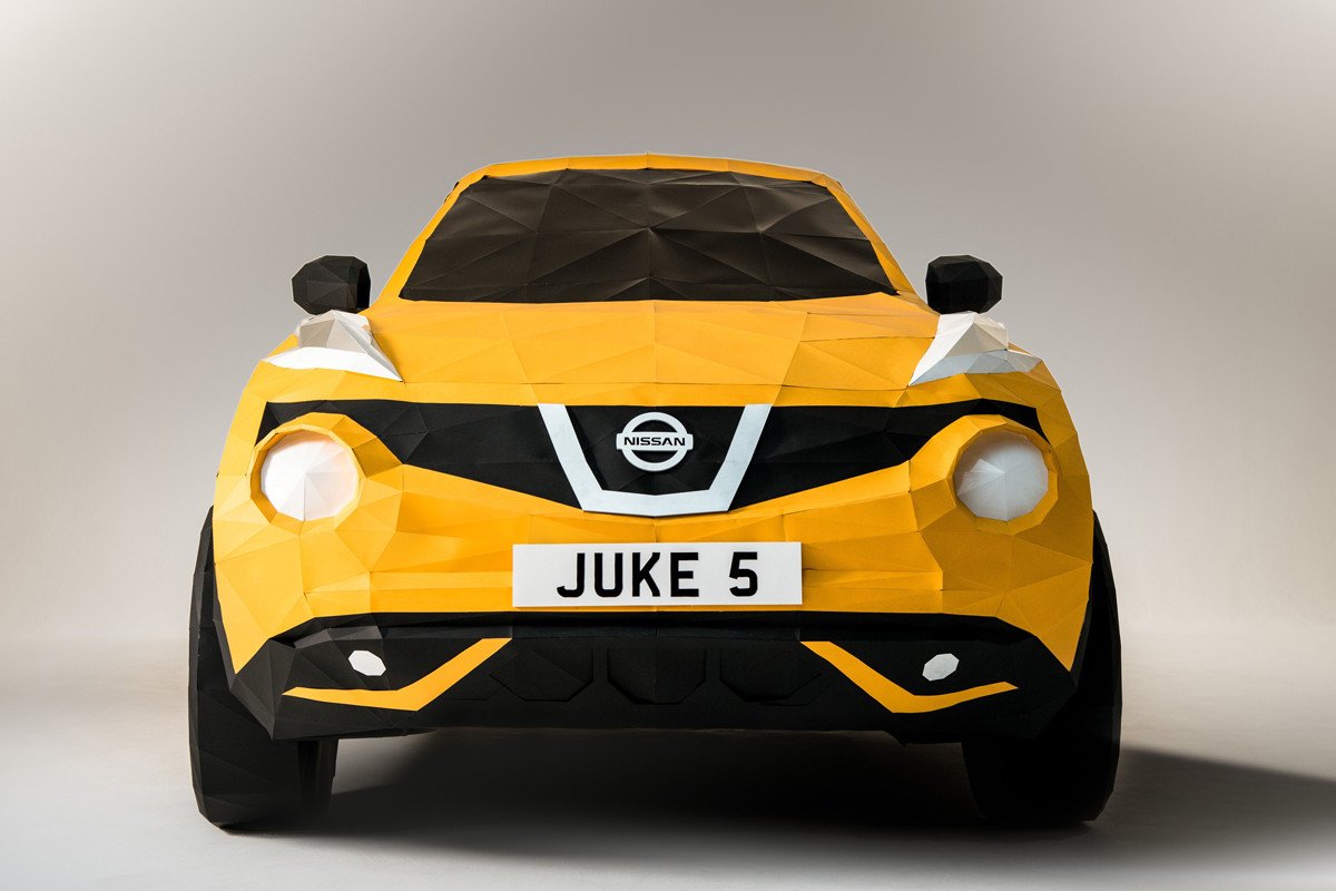 Vídeo: Nissan crea un Juke de papiroflexia por su quinto aniversario