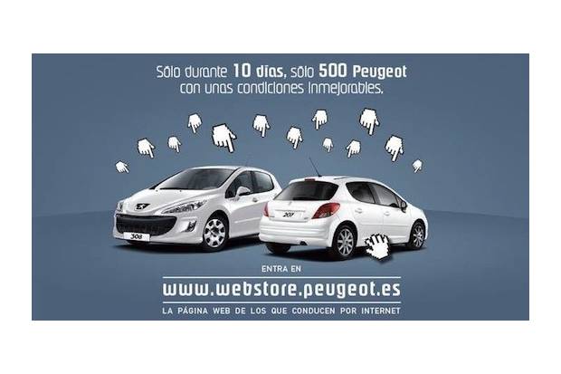 Peugeot lanza el servicio WebStore