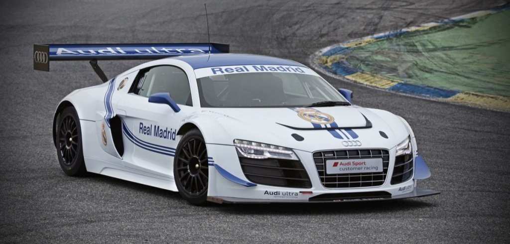 Audi entrega sus nuevos coches al Real Madrid en el Circuito del Jarama