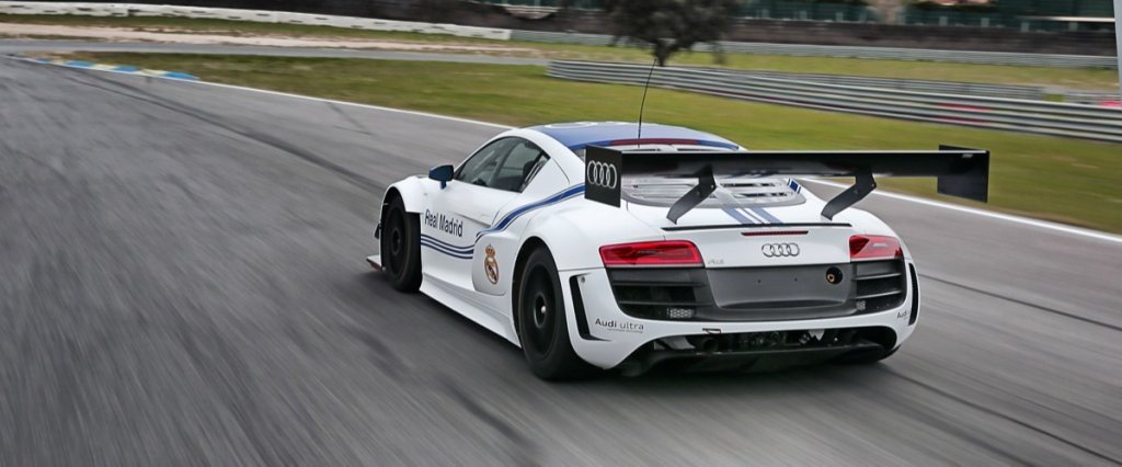 Audi entrega sus nuevos coches al Real Madrid en el Circuito del Jarama