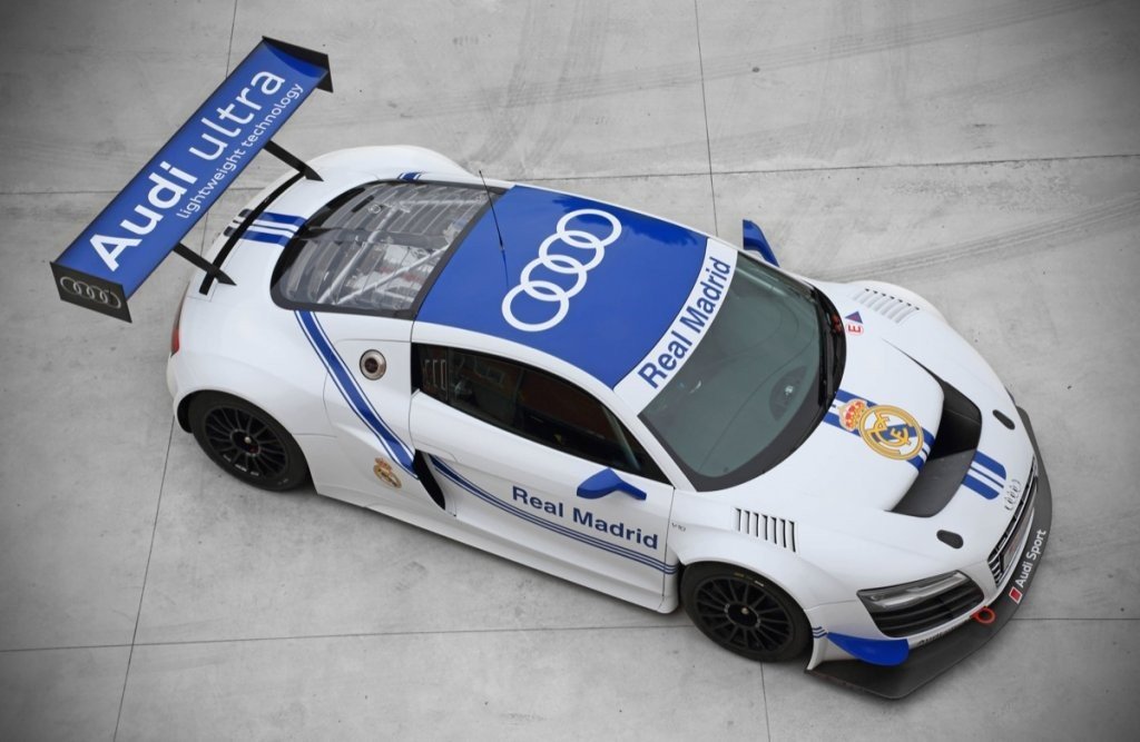 Audi entrega sus nuevos coches al Real Madrid en el Circuito del Jarama