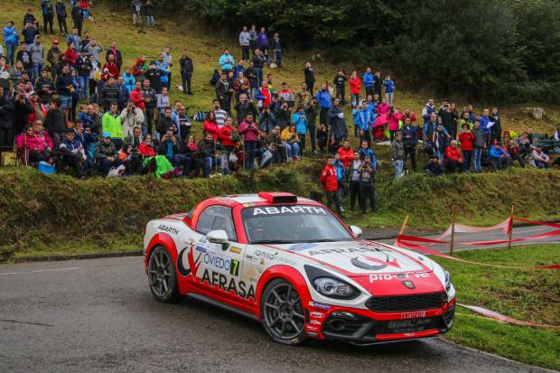 Rally de Madrid: el equipo Abarth a por el título en dos ruedas motrices