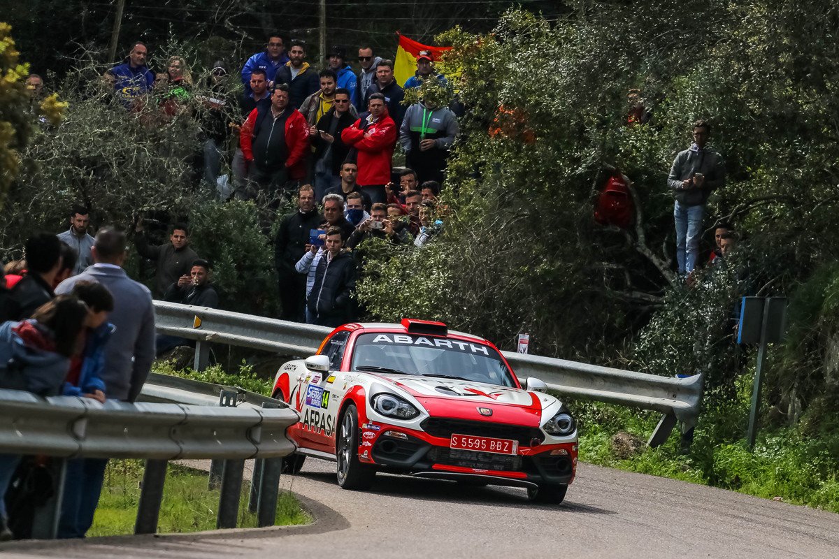 Rally de Madrid: el equipo Abarth a por el título en dos ruedas motrices