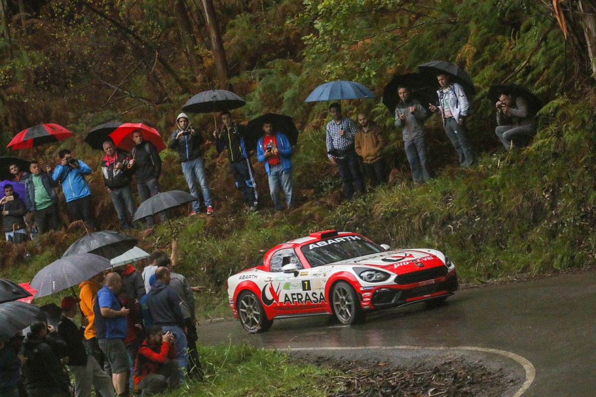 Rally de Madrid: el equipo Abarth a por el título en dos ruedas motrices