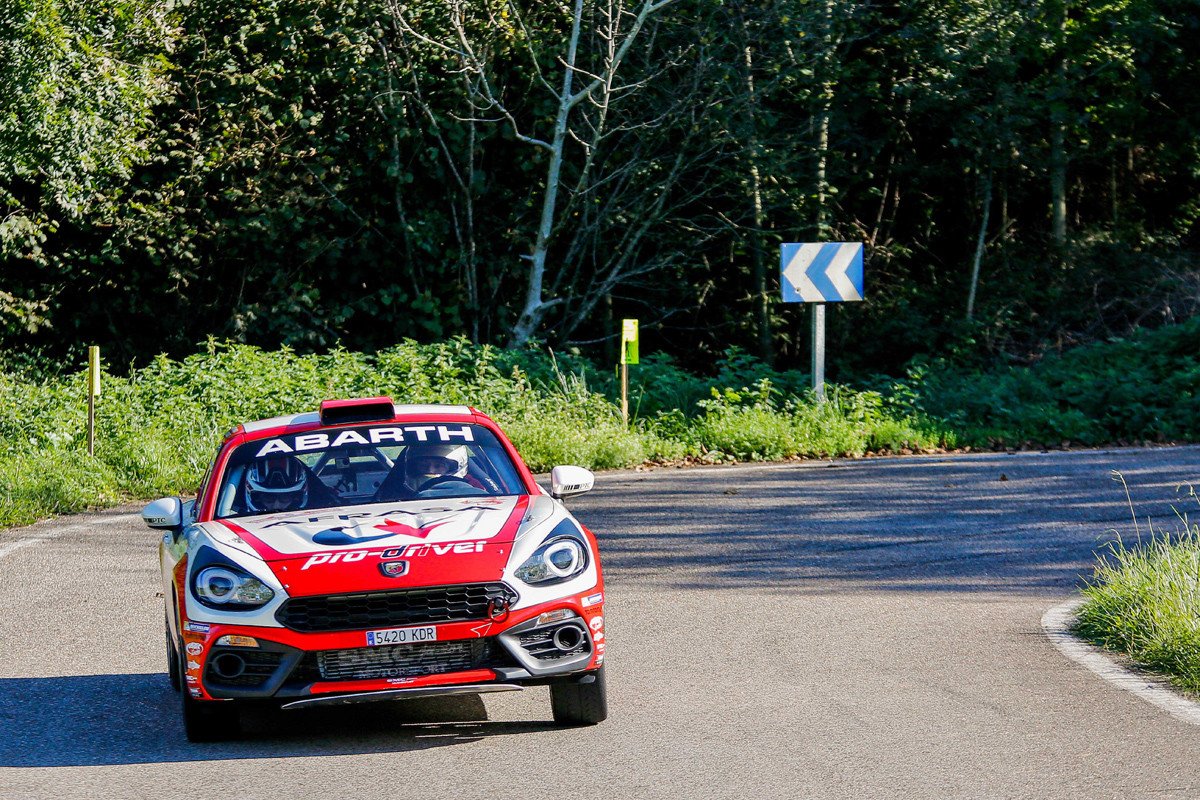 Rally de Madrid: el equipo Abarth a por el título en dos ruedas motrices