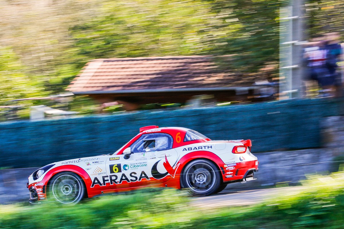 Rally de Madrid: el equipo Abarth a por el título en dos ruedas motrices