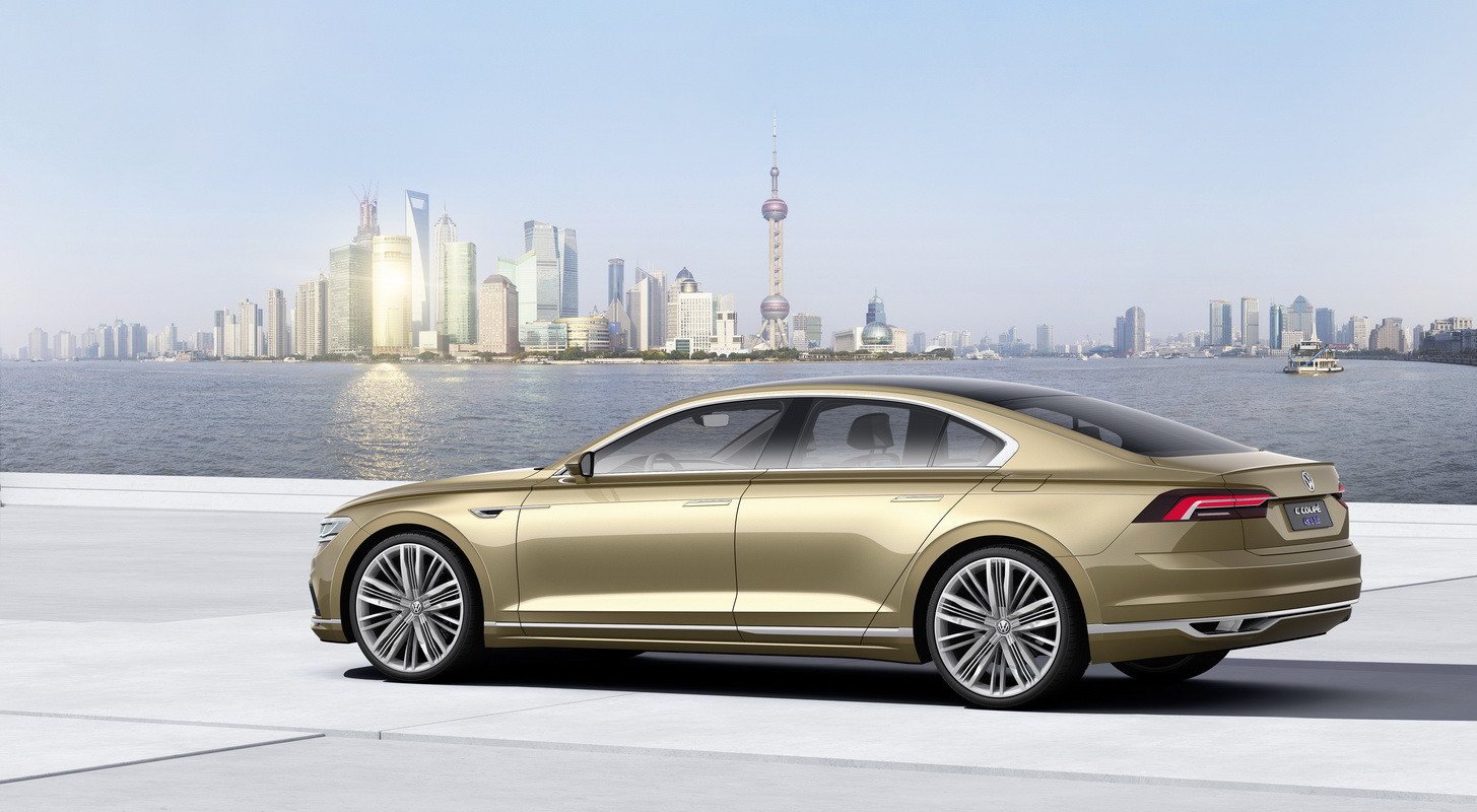 Volkwagen C Coupé GTE: como serán las berlinas superiores de VW