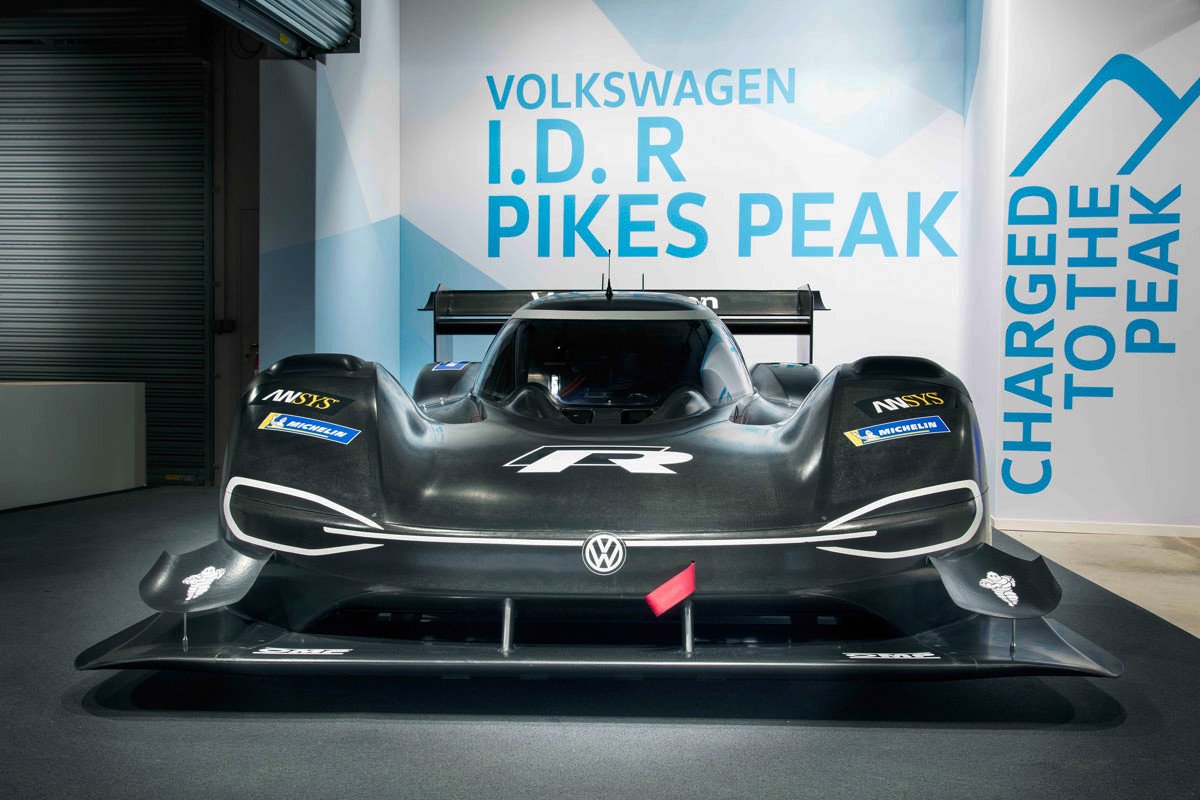 Así es el Volkswagen I.D. R Pikes Peak, el eléctrico que busca un récord