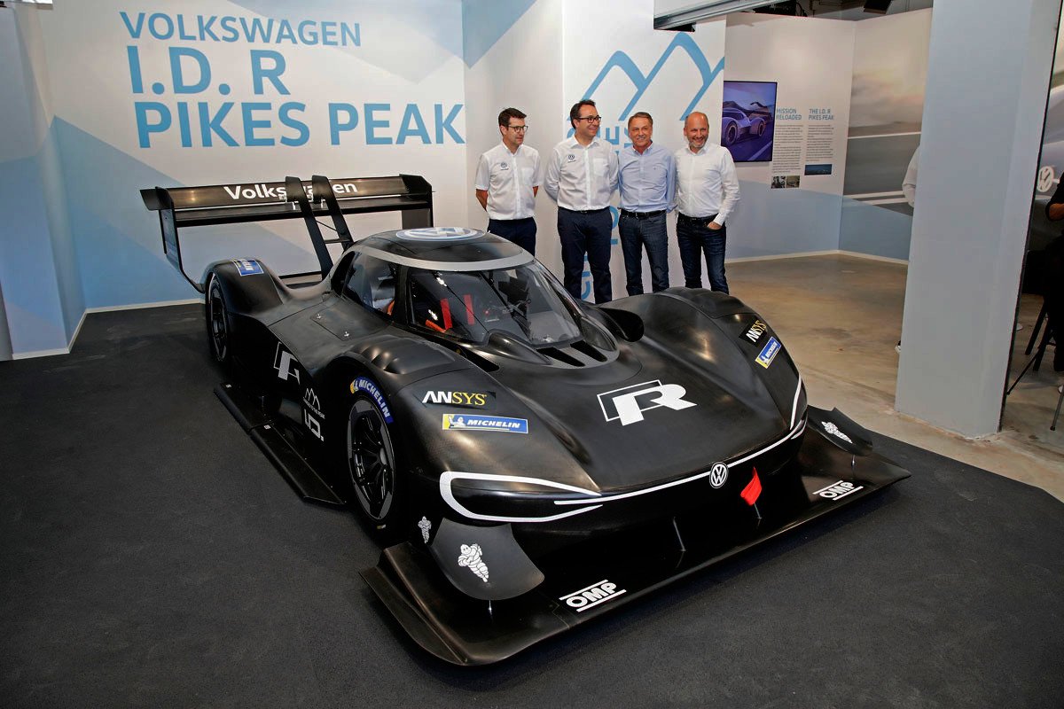 Así es el Volkswagen I.D. R Pikes Peak, el eléctrico que busca un récord