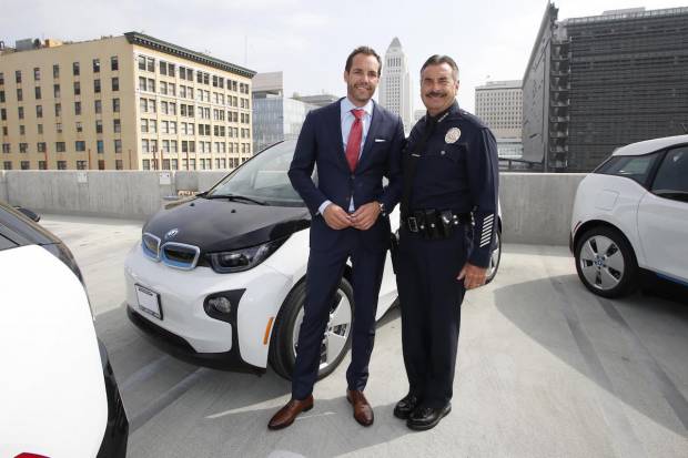 El BMW i3 eléctrico será coche de policía en Los Ángeles