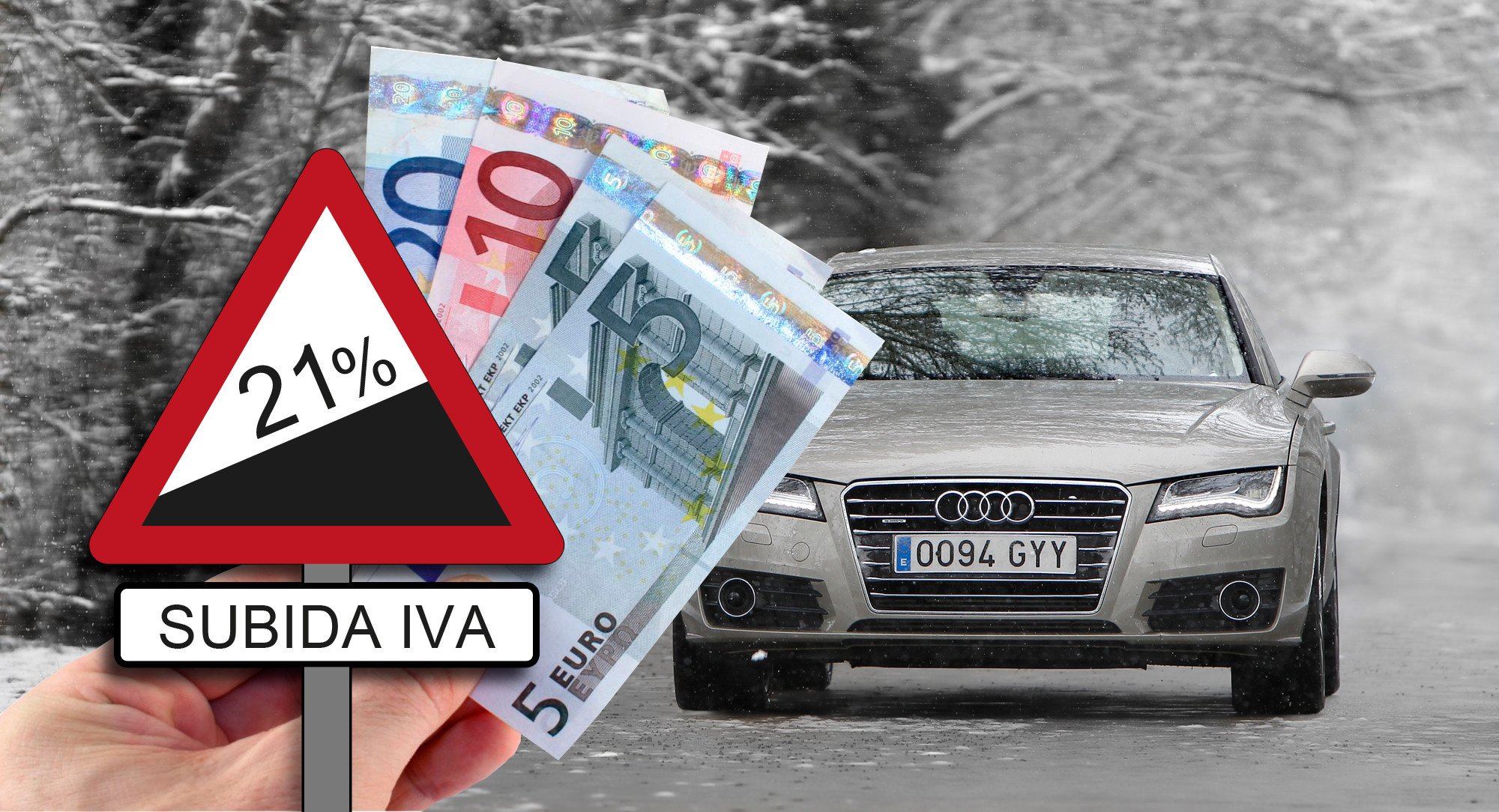 Sube el IVA al 21%, ¿cómo afecta a los coches?