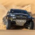 Toyota presenta el GR DKR Hilux y a sus cuatro pilotos para el Dakar 2022
