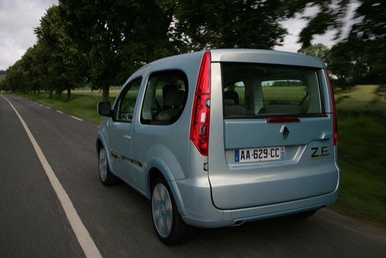 Renault Kangoo Z.E.: Coche eléctrico para ocio y negocio