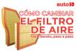 Mejora el rendimiento del motor por menos de 20 euros: cómo cambiar el filtro de aire