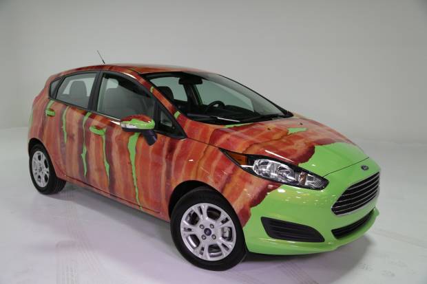 Ford lanza el delicioso coche con bacón