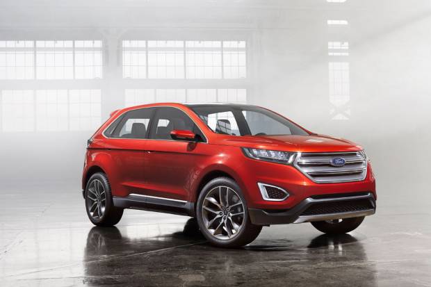 El concept Ford Edge se presenta en el Salón de Los Ángeles