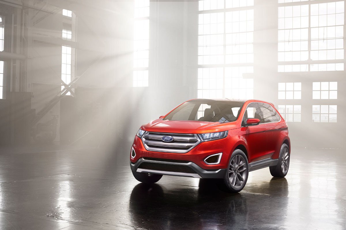 El concept Ford Edge se presenta en el Salón de Los Ángeles
