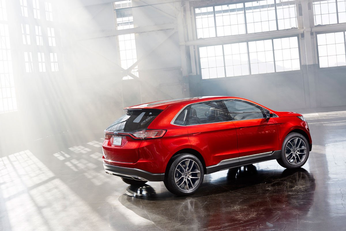 El concept Ford Edge se presenta en el Salón de Los Ángeles