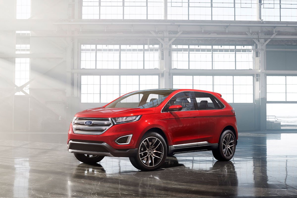 El concept Ford Edge se presenta en el Salón de Los Ángeles