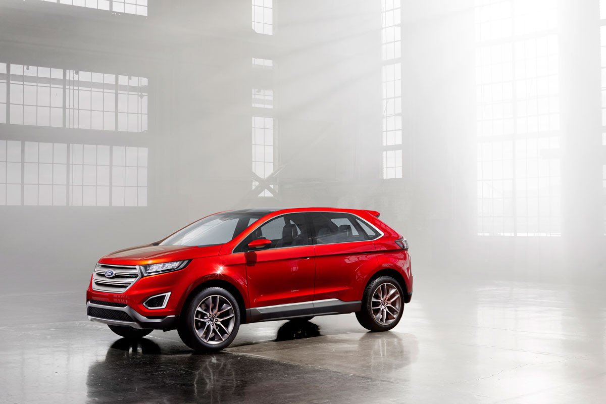El concept Ford Edge se presenta en el Salón de Los Ángeles