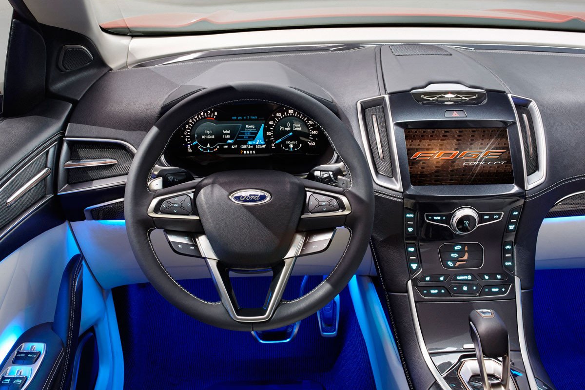 El concept Ford Edge se presenta en el Salón de Los Ángeles