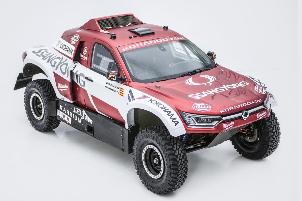 SsangYong Korando DKR: el arma de Óscar Fuertes para el Dakar 2020