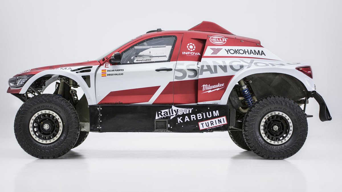 SsangYong Korando DKR: el arma de Óscar Fuertes para el Dakar 2020