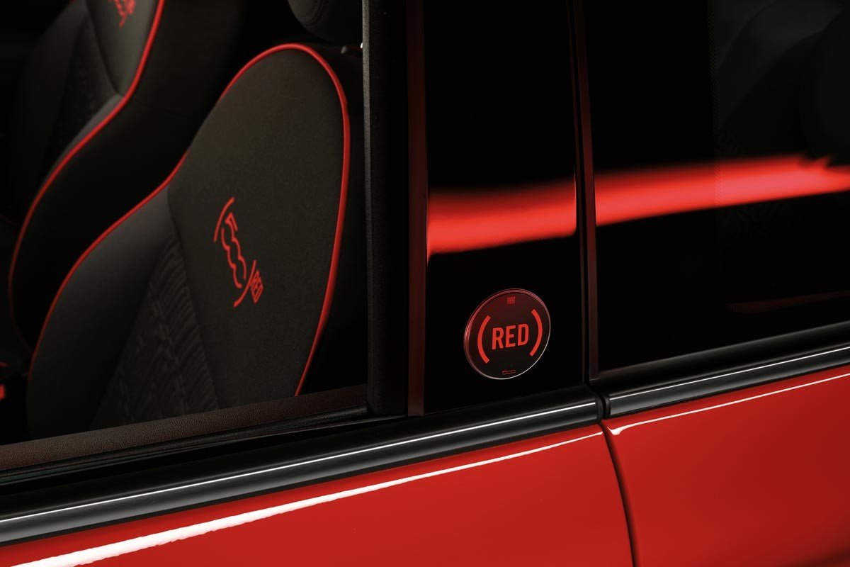 Fiat 500 Red