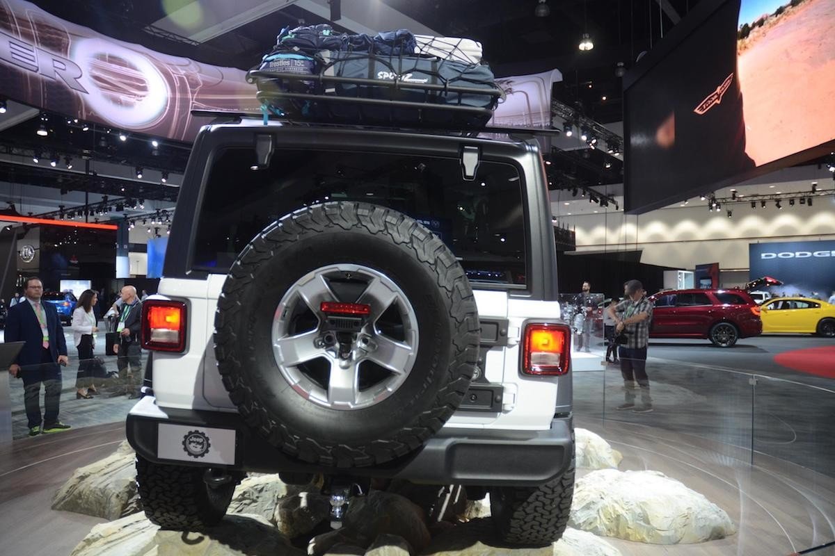 Nuevo Jeep Wrangler 2018, primeras preparaciones Mopar