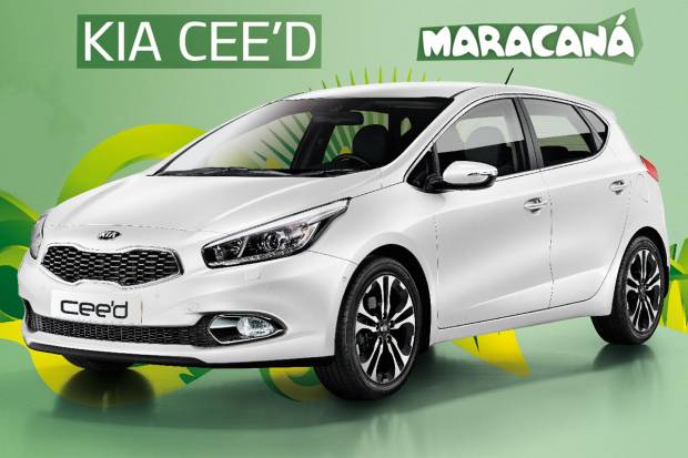 Nuevo Kia cee’d Maracaná, preparando el Mundial de Brasil