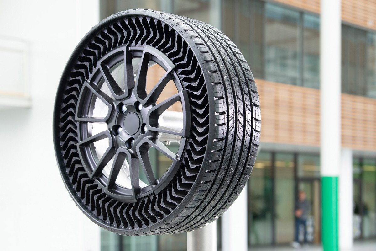 Michelin UPTIS, el neumático que rueda sin aire