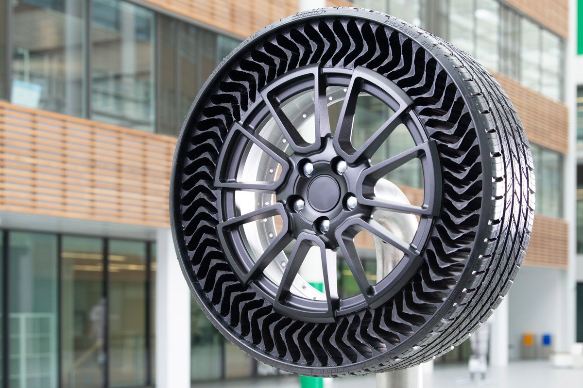 Michelin UPTIS, el neumático que rueda sin aire