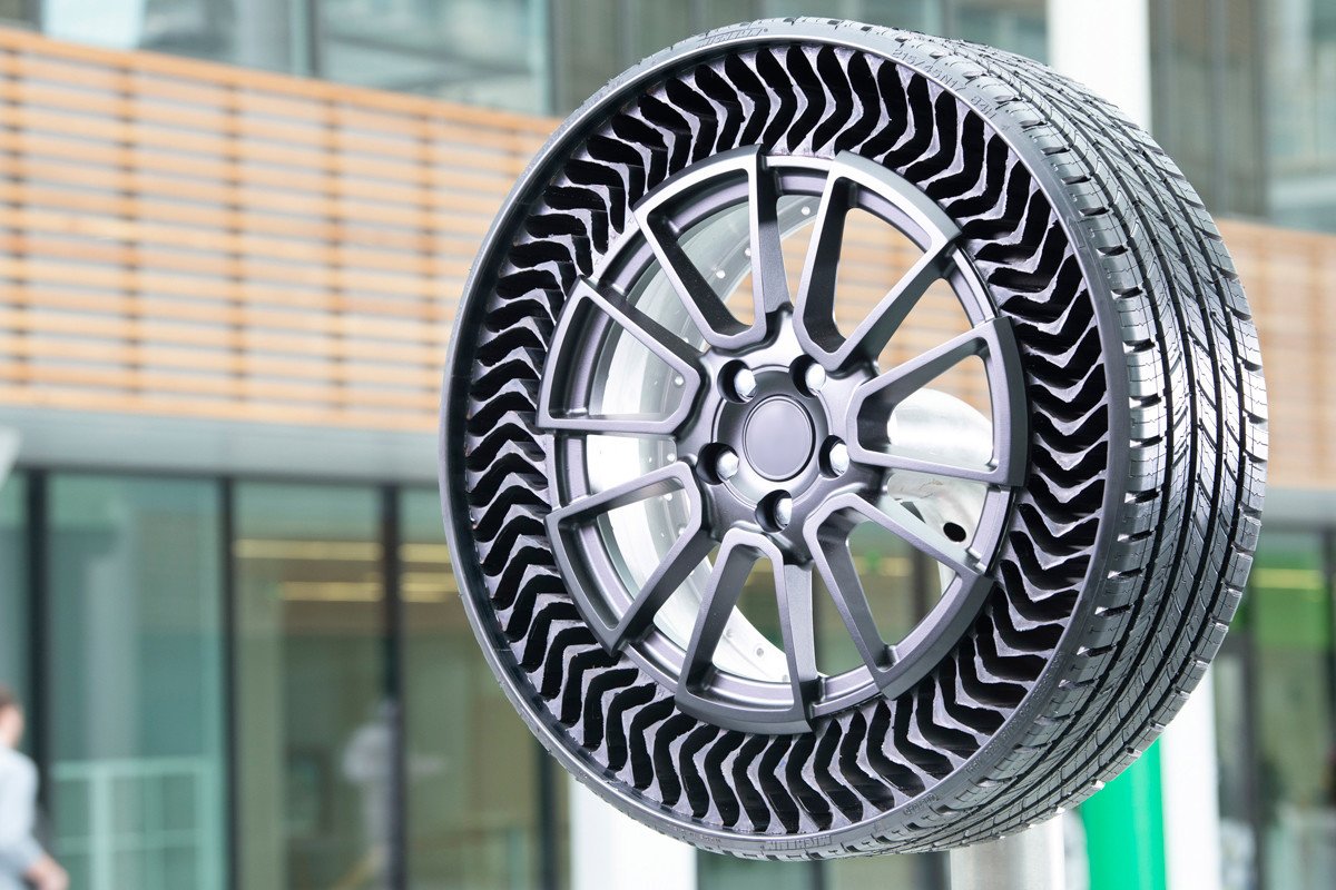 Michelin UPTIS, el neumático que rueda sin aire