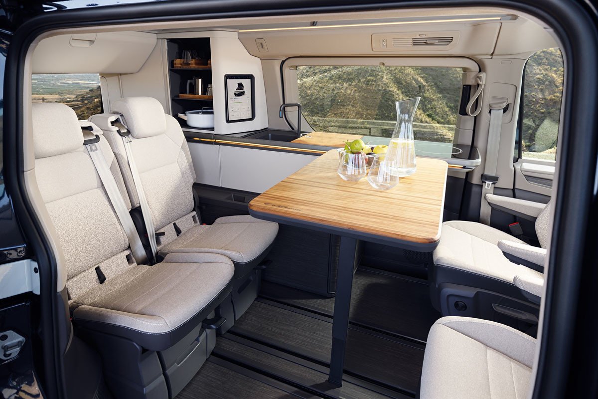 Todos los detalles de la Volkswagen California Concept, la camper que llegará en 2024