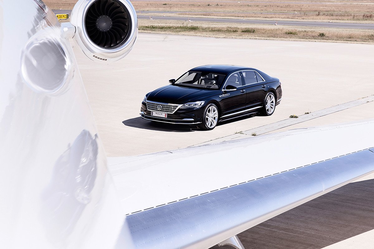 Así es el Volkswagen Phaeton que nunca llegó a fabricarse
