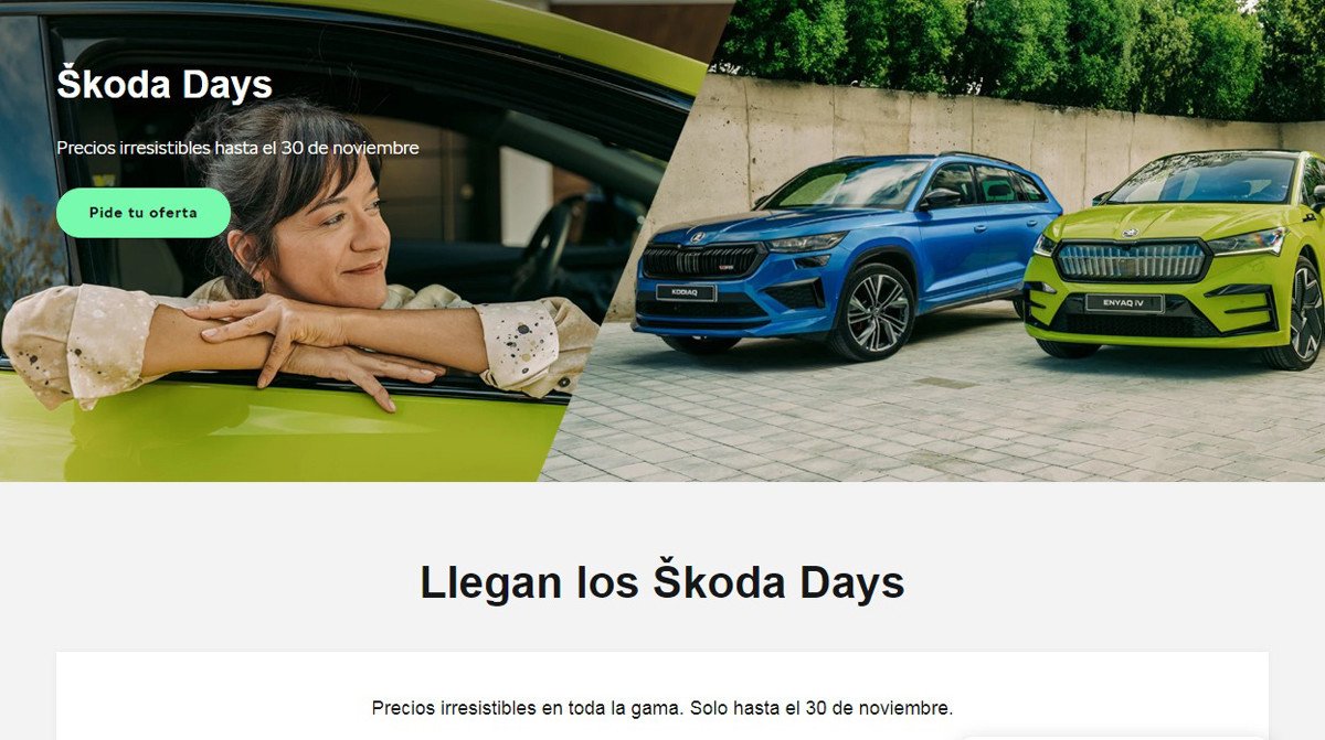 black friday skoda