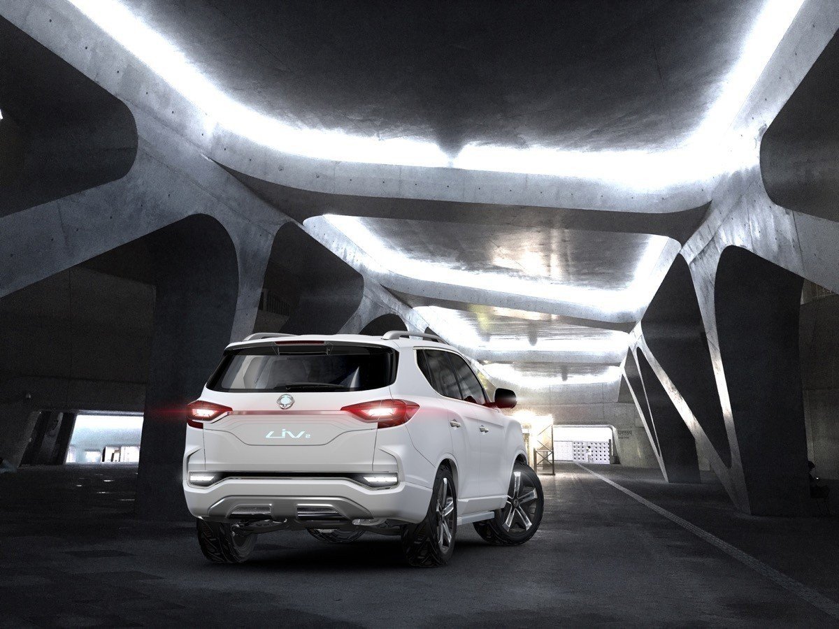 LIV-2 Concept: así podría ser el futuro SUV grande de Ssangyong