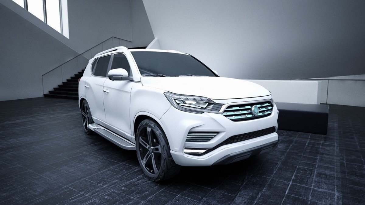 LIV-2 Concept: así podría ser el futuro SUV grande de Ssangyong