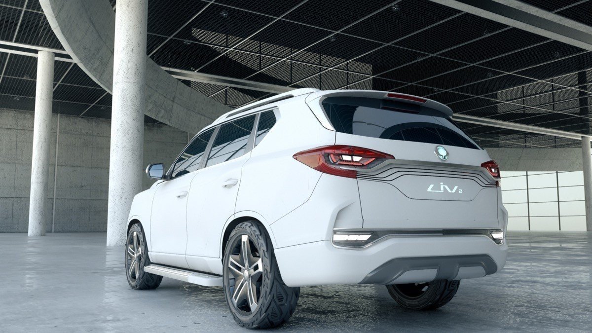 LIV-2 Concept: así podría ser el futuro SUV grande de Ssangyong